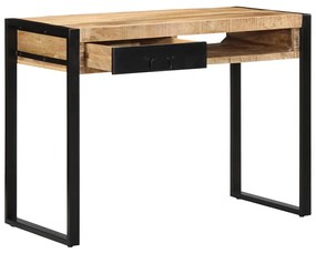 vidaXL Γραφείο  100x50x75 cm Στερεό ακατέργαστο ξύλο Mango
