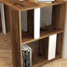 Stewehome Γραφείο μελέτης Καρυδιά / Λευκό 120x60x79 cm