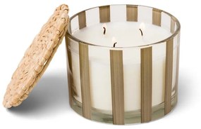 Κερί Σόγιας Αρωματικό Al Fresco Cotton And Teak 340gr 11,5x8,5cm Paddywax Soy Wax