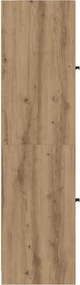 vidaXL Highboard Artisan Oak 35 x 37 x 142 εκ Επεξεργασμένο ξύλο