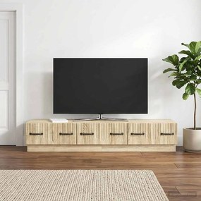 VidaXL Ντουλάπι TV Sonoma Δρυς 147 x 34,5 x 27 εκ Επεξεργασμένο Ξύλο