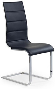 K104 chair color: black DIOMMI V-CH-K/104-KR-CZARNY/BIAŁY-EKO