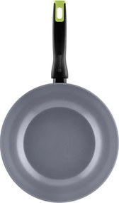 Τηγάνι Wok Monix M261232 Γκρι Αλουμίνιο Ø 28 cm