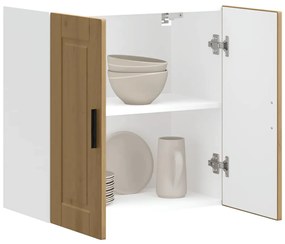 ντουλάπι τοίχου κουζίνας "Porto" Artisan Oak Engineered Wood - Καφέ