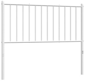 vidaXL Κεφαλάρι Λευκό 100 εκ. Μεταλλικό