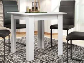 HAZEL Τραπέζι Κουζίνας Ξύλινο White 80x80x77εκ.