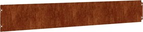 vidaXL Περίγραμμα γκαζόν 10 τμχ. 15 x 103 cm Σκ rusty