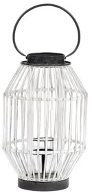 Artekko Zlugra Διακοσμητικό Φαναράκι από Ξύλο Bamboo (28x28x46)cm Artekko 469-4001