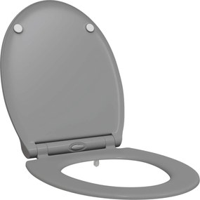 vidaXL Λεκάνη Γκρι 45,5 x 37,5 x 3,8 εκ. Δυροπλάστ
