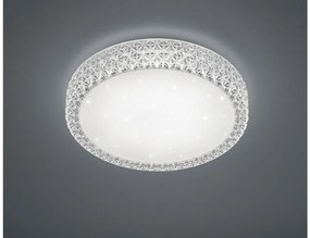 Πλαφονιέρα Φωτιστικό Οροφής LED 24W Λευκό Εφέ Switch Dimmer Pegasus R62422100 Trio Lighting-R62422100-Λευκό R62422100