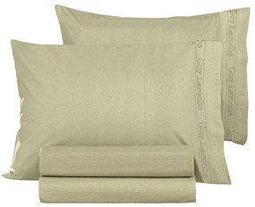 Μαξιλαροθήκες Color Plus (Σετ 2τμχ) Olive Guy Laroche 50Χ70 50x70cm 100% Cotton Percale