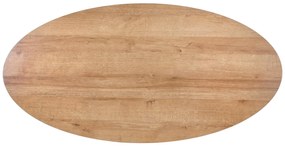 CAROLINA c.table, golden oak / black DIOMMI V-CH-CAROLINA-LAW