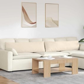 vidaXL Μαξιλάρι Καναπέ 2 pcs Μπεζ 145 x 40 εκ. ύφασμα