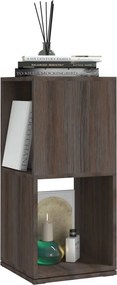 vidaXL Ντουλάπι Περιστ. Γκρι/Sonoma Δρυς 34,5x34,5x75,5εκ Επεξ. Ξύλο