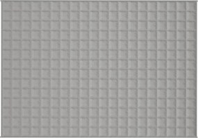 vidaXL Κουβέρτα Βαρύτητας Γκρι 137 x 200 εκ. 10 κ. Υφασμάτινη