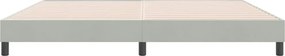 vidaXL Box Spring κρεβάτι χωρίς στρώμα 180x220 cm Βελούδινο