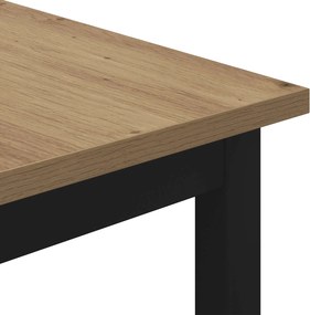 vidaXL Τραπεζάκι σαλονιού Artisan Δρυς 60 x 50 x 36 εκ