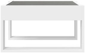 vidaXL Τραπεζάκι Σαλονιού Infinity LED Λευκό 50x53x30 εκ.