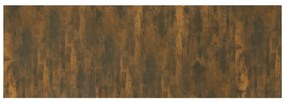 vidaXL Κεφαλάρι Τοίχου Καπνιστή Δρυς 240x1,5x80 εκ. Επεξεργασμένο Ξύλο