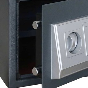 vidaXL Ψηφιακό Ασφαλές Σκούρο γκρι 35 x 25 x 25 εκ. Ατσάλι