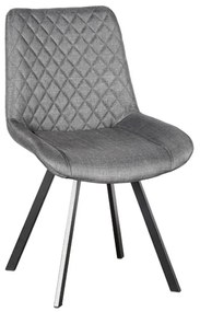 ZITA PLUS ALESIA S GREY ΥΦΑΣΜΑ ΚΑΡΕΚΛΑ ΜΕΤΑΛΛΙΚΗ 53X61X52-86εκ.11.1310