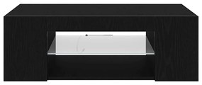 vidaXL Ντουλάπι TV Μαύρο 90 x 39 x 30 εκ. Επεξεργασμένο ξύλο