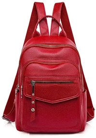 ROXXANI γυναικεία τσάντα πλάτης LBAG-0020, κόκκινη