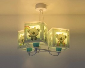 Φωτιστικό οροφής Ango Koala 3φωτο-Ροζ