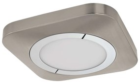 Πλαφονιέρα Led 96395 Silver Puyo Eglo Metal, Plastic