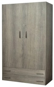 SARFURNITURE Παιδική ντουλάπα δίφυλλη σταχτί SAR-111934