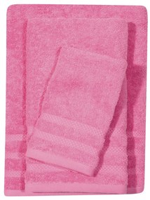 Πετσέτα 1236 Happy Pink Das Home Προσώπου 50x90cm 100% Cotton