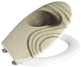 Καπάκι Λεκάνης (42x38) Wenko Sand Stone 19651100