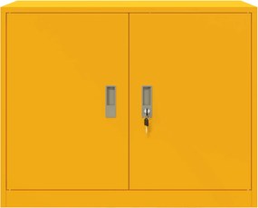 vidaXL Ντουλάπι αποθήκευσης Χαμομηλί κίτρινο 90 x 40 x 70 cm