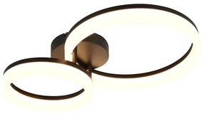 Φωτιστικό Οροφής Reality Lighting -RL SCOPE R63601232 Μαύρο Ματ (Black Mat) 3000K