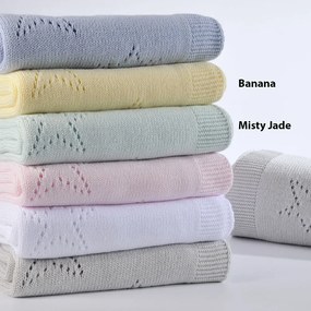 Κουβέρτα Βρεφική DT449 Banana Down Town Αγκαλιάς 75x105cm 100% Cotton