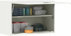 vidaXL Ντουλάπι τοίχου για γκαράζ Λευκό 80 x 40 x 53 εκ