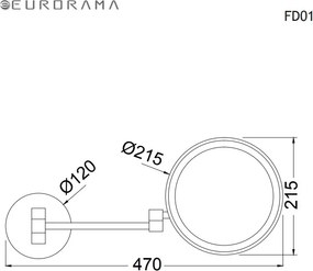 Luminor FD01 - Μεγεθυντικος Καθρεπτης Led