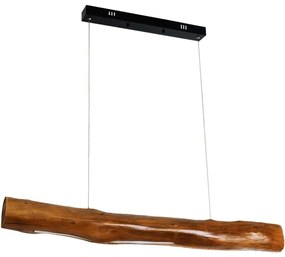 Φωτιστικό Οροφής - Ράγα Katrina 02320 100x10x10cm Led 1920lm 24W 4500K Brown GloboStar