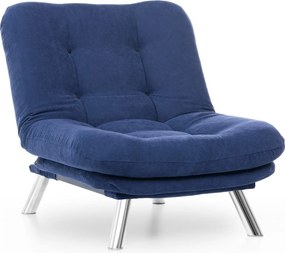 Πολυθρόνα Σκούρο Μπλε MISA SOLO 105x88x90