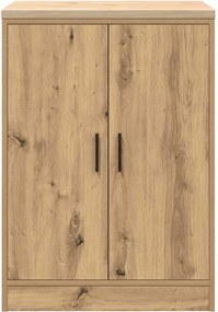 vidaXL ντουλάπι αποθήκευσης γκαράζ 60x51x85 εκ μασίφ ξύλο πεύκο