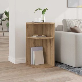 vidaXL End Table Artisan Oak 29,6 x 29,6 x 60 εκ Επεξεργασμένο ξύλο