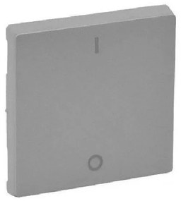 Πλακίδιο Διπολικού Διακόπτη 752002 Valena Life Legrand-755122-Αλουμίνιο 755122