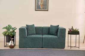 Διθέσιος Καναπές Πράσινο RAKS 85x165x70