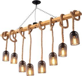 Φωτιστικό οροφής τραπεζαρίας Rustic - 13 - 430538