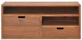 ΈΠΙΠΛΟ ΤΗΛΕΟΡΑΣΗΣ 90 X 30 X 40 ΕΚ. ΑΠΟ ΜΑΣΙΦ ΞΥΛΟ TEAK 326118