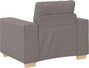 vidaXL Πολυθρόνα-Καναπέ-Μπεζ 100x78x80 εκ. Ύφασμα