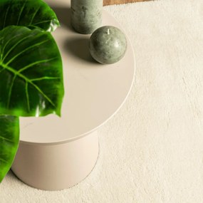 vidaXL Χαλί HUARTE με Κοντό Πέλος Μαλακό/ Πλενόμενο Κρεμ 140x200 εκ.