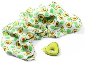BabyOno Απαλή Πάνα Αγκαλιάς Με Μαλακή Κουδουνίστρα Από Μπαμπού Και Βαμβάκι 120*120εκ - Avocado BN536-01