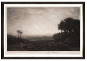 Κάδρο Landscape By George Gaskell FA13258 90x60cm Grey MindTheGap Οριζόντιοι Ξύλο