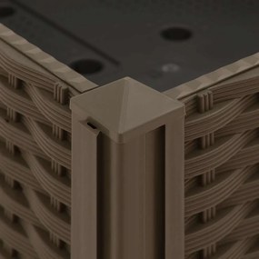 vidaXL Ζαρντινιέρα 80 x 40 x 23 εκ. από Πολυπροπυλένιο